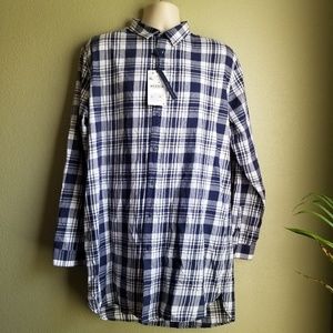 NWT Zara Man long length shirt